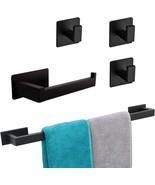The Sus304 Stainless Steel 5-Piece Self-Adhesive Bathroom Hardware Set I... - €36,43 EUR