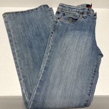 Dollhouse Light Wash Frare Leg 5 Pocket Jeans Size 9 x 32&#39; - $23.76