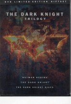 DARK KNIGHT TRILOGY (dvd)*NEW* all 3 new Batman films plus a 64 pg. booklet, OOP - £17.57 GBP