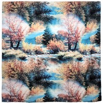 NWT Silk Scarf 53&quot;x53&quot; Super Large Square Shawl Wrap S3412 Xiang Yun Sha - £54.20 GBP