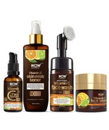 WOW Ultimate Vitamin C Facial Kit consists Vitamin C Face Wash brush  430ml - $44.96