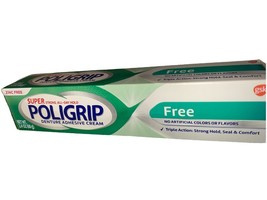 SUPER POLIGRIP ZINC FREE ADHESIVE CREAM 2.4 OZ - $181.99 MXN