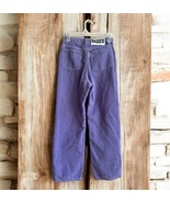 Rare RAGGED JEANS Zip Button Fly Corduroy Pants Made In Turkey Purple Si... - $27.71