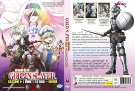 Anime Dvd~English Dubbed~Goblin Slayer Season 1+2(1-24End+Movie)All Region+Gift - £21.65 GBP