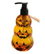 Halloween Orange Jack-O-Lantern 13oz PUMPKIN SAGE Scented Hand Soap Disp... - $17.88 CAD