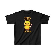 zero ducks given funny duck saying humor Kids Heavy Cotton™ Tee - £11.97 GBP