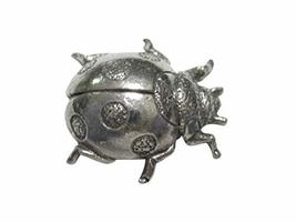 Kiola Designs Silver Toned Ladybug Bug Insect Magnet - £15.97 GBP