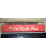 Vintage Delta Steel Pins Cushion Pak Dressmaker ball tips THE UNION PIN CO. - $43.90 CAD