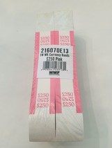 1M WK $250 Pink Currency Straps *1000 Bands/Pack* - £10.04 GBP