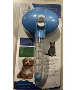 Dog / Cat Brush Comb Self Cleaning Undercoat Hair Remover Shedding Groom... - £9.58 GBP