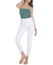 MSRP $65 Vigoss Jeans High-Rise Cropped Jeans White Size 24 - £14.99 GBP