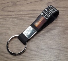 DREAM Rubber Keyring Keychain - Ralph Waldo Emerson Quote - £3.90 GBP