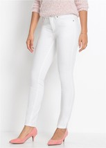 Body Flirt Blanc Jeans Coupe Slim UK 24 Grande Taille (fm43-22) - £25.72 GBP