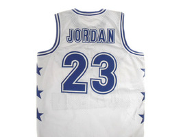 Michael Jordan #23 McDonald's All American Basketball Jersey White Any Size image 5