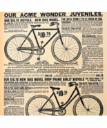 1969 ACME Bicycles 1901 Repro Advertisement Sears Bikes Transportation D... - €17,11 EUR