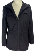 Duluth Trading Women’s GUST OFF Black Jacket Light Coat Wind Water Resis... - £44.27 GBP