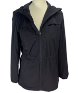 Duluth Trading Women’s GUST OFF Black Jacket Light Coat Wind Water Resis... - £44.79 GBP