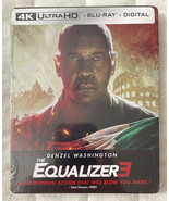 The Equalizer 3 Steelbook 4K Ultra HD Blu-Ray+ Blu-Ray + Digital Brand New - £31.46 GBP