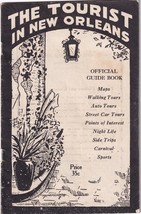 1940s The Tourist In New Orleans Brochure - $5.40 CAD