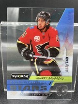 20-21 UD Synergy Hockey Exceptional Stars ES-8 Johnny Gaudreau /749 Flames - £3.19 GBP