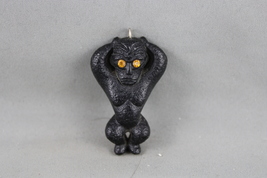 Vintage Hawaiian Necklace Charm - Sunbathing Tike Bejweled Eyes Made wit... - £27.97 GBP