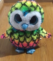 Ty Silk Owl plush toy, Beanie Boos collection, Ty brand - $8.46