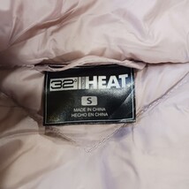 32 Degrees Heat Women's Beige Lightweight Puffer Full Zip Vest Size Small  image 3