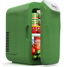 Mini Fridge,6 Liter/8 Can Ac/Dc Small Refrigerator,Portable Thermometric... - $77.99