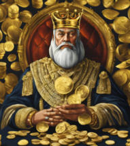 50-200X COVEN KING MIDAS TOUCH OF WEALTH EXTREME MAGICK WITCH CASSIA4 image 2