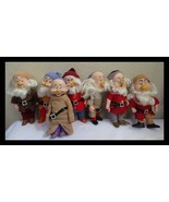 Bikin Disney The Seven Dwarfs Doll Set 1980’s Vintage All 7 - $771.48 MXN