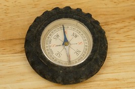 Vintage Camping Map Tool Rubber Tire Mid Century Compass Made in Japan - €21,35 EUR