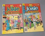 Josie And The Pussycats Comic book #79 &amp; #93 1974 1976 Lot of Two Archie... - $14.50