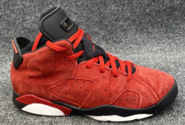 Jordan Shoes Kids Size 3Y University Red 6 Retro Toro Bravo Sneakers DV3605-600 - £30.36 GBP