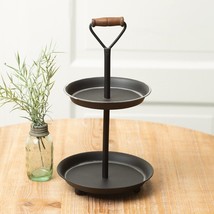 Mini display Tray in Black distressed metal - $28.00