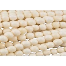 Camel Bone Round White Bone Beads 200 Pieces Pack in 5mm, 6mm, 8mm,10 Mm, 12 Mm, - £7.00 GBP