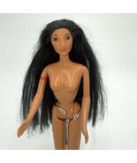 1995 Disney Pocahontas Barbie Doll Mattel Nude Long Hair - $12.00