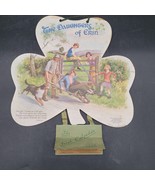 Vintage Cardboard Depression Era 1937 The Daughters Or Erin Irish Poem C... - €12,82 EUR