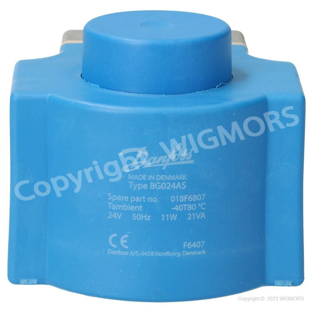 Coil Danfoss BG024AS 24V  50 Hz 11W IP67 018F6807 Item image 2