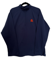 Sport Tek Performance Jacket Mens L Navy Blue Half-Zip Long Sleeve Activ... - $29.95