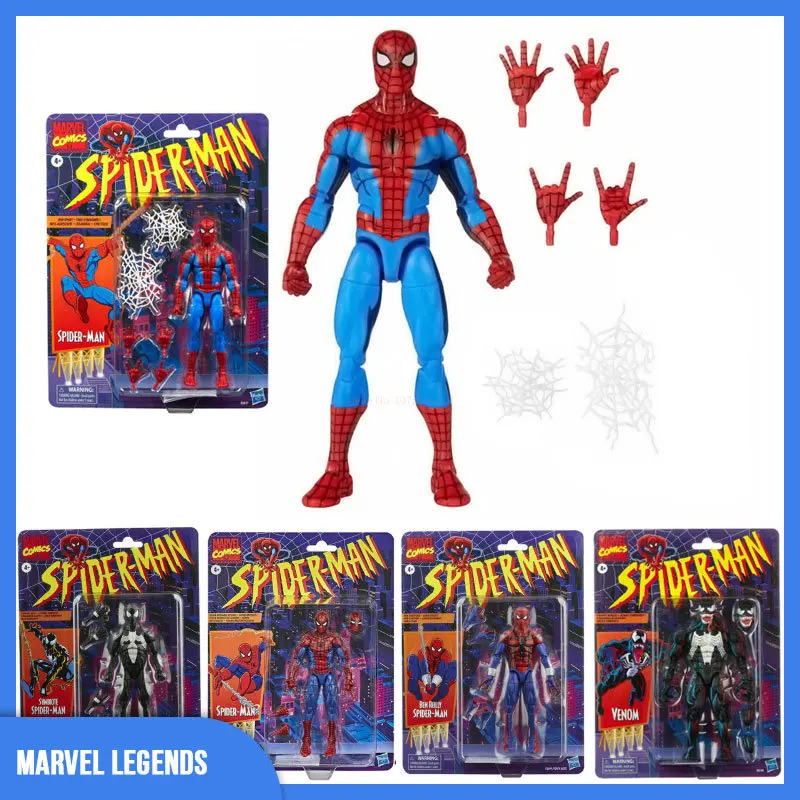 Marvel Legends Anime Spiderman Venom Action Figure Model Toy Venom Figures - £30.11 GBP+