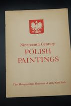 Vtg Nineteenth Century Polish Paintings Metropolitan Museum of Art NY 19... - €25,75 EUR