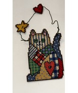 Wire Whimsy Counted Cross Stitch Cat Whimsy    Vintage 1994  - $9.59 CAD