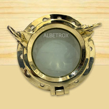 Nautical Antique Brass Porthole Ship Boat Window &amp; Wall Porthole Decor - £265.88 GBP