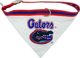 NCAA FLORIDA GATORS PET DOG CAT COLLAR BANDANA NEW - £11.01 GBP