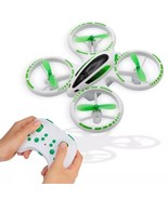 Glow Up Mini Stunt Drone – LED Lights, Gyro Stabilization, Auto Orientation - $633.84 MXN