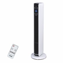 New White Optimus H-7329 29 in. Oscillating Tower Heater w/ Digital Read... - £105.70 GBP