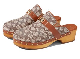 Coach Finlay Textured Jacquard Clog Cocoa/Burnished Amber 8.5 B (M )NEW ... - $120.00