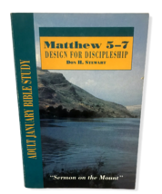 Matthew 5-7 Design for Discipleship Bible Study Don Stewart Sermon on the Mount - £7.84 GBP