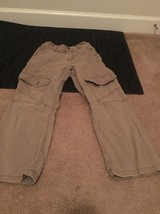 Wrangler Boys Casual Pants Pockets Brown Size 8 - £22.87 GBP