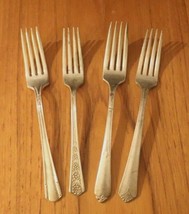 Set 4 Vintage ROGERS/MERIDEN Forks - £7.07 GBP